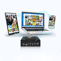 Vente en gros Intel Twin-Lake N150/N355 Mini PC sans ventilateur 4 * RJ45 2.5G DDR5 routeur Pfsense pare-feu VPN serveur réseau Quad/Octa Stock
