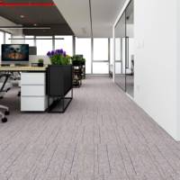 Dalles de moquette modernes en polypropylène de qualité supérieure, épaisses, antidérapantes et acoustiques, pour la maison, le bureau et l'hôtel, avec base en asphalte