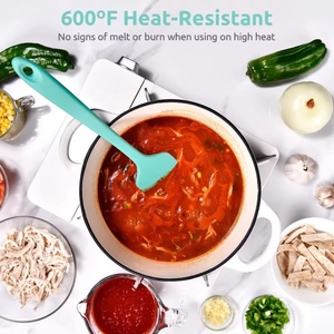 Large <b>Silicone</b> Spatula Scraper <b>Baking</b> & Pastry Mixing Kitchen Utensil With for Home Kitchen Use - Product Image 4