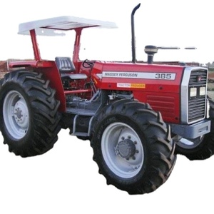 Tractor de ruedas Massey Ferguson 385 usado para trabajos agrícolas - Product Image 1