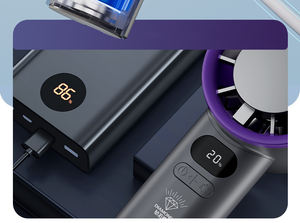 Ventilateurs portatifs miniatures de marque Diamond, rechargeables par USB, silencieux et vendus en gros - Product Image 5