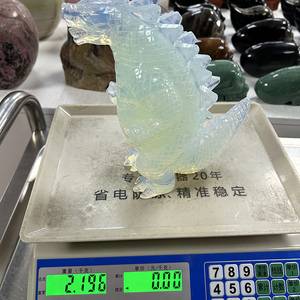 Vendita calda opale intagli <span class=keywords><strong>di</strong></span> dinosauro guarigione pietre <span class=keywords><strong>di</strong></span> cristallo animale statua Opalite <span class=keywords><strong>dinosauri</strong></span> per la meditazione - Product Image 6
