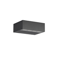 Projecteur mural LED extérieur étanche IP65 avec un CRI 90 élevé pour usage résidentiel et hôtelier