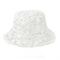 Sombrero de Pescador para Mujer, Estilo Coreano, con Encaje Floral, Protección Solar, Diseño Minimalista Japonés, Versátil