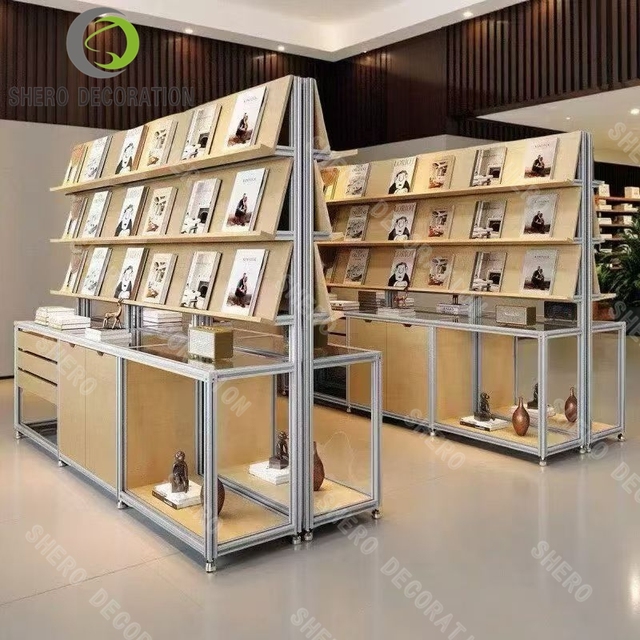 Modern Supermarket Showcase Grocery Display Rack Retail Household Supplies Store Display Furniture Supermarket Shelves Custom