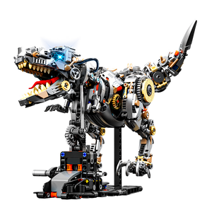 MJI 13087 Dragón Mecánico Tiranosaurio, Bloques de Construcción Creativos, Modelo de Rompecabezas Educativo para Niños, Juego de Bloques de Plástico - Product Image 1