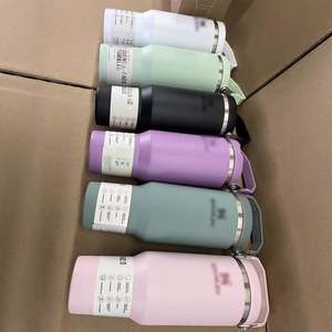 For <strong>Stanley</strong> 40oz Stainless Steel Vacuum Flask Modern Design 304 Adventure <strong>Mug</strong> <strong>with</strong> <strong>Handle</strong> for Car &amp; Outdoor Use for <strong>Stanley</strong> Cup - Product Image 3