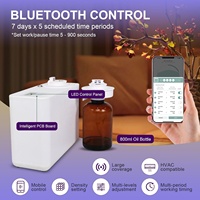 Diffuseur d'huiles essentielles sans eau Commercial Electric HVAC App Fragrance Machine 800ml pour entreprises et foyers, extra large