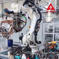 Robot de Soldadura Colaborativo de Alta Precisión de 6 Ejes, Cobot CNC con Carga Útil de 10-15 kg y Repetibilidad de 0.03 mm para la Industria Automotriz
