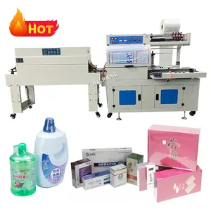 Automatic POF PVC PE Shrink Wrapping Machine High Speed Wrapping Shrinking Machine