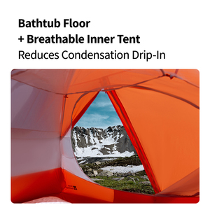 Lều ngoài trời Mobi Garden chống bão, chống mưa, nhẹ, dành cho một hoặc hai người, đạt chuẩn UL XT2 EXO FFP 20D N39, sử dụng được mọi địa hình - Product Image 6