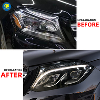 YU GUANG Voiture LED Lampe Frontale pour Mercedes Benz GLS W166 Phare Avant 2016-2019 Mise À Niveau US Standard Phares