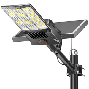 Stock local aux États-Unis, <span class=keywords><strong>lampadaire</strong></span> solaire, livraison rapide, livraison depuis un entrepôt américain, sans droits de douane, sans taxes de douane, unité haute capacité - Product Image 1