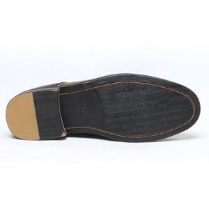 Chaussures habillées classiques élégantes à lacets en cuir de vachette véritable, fabriquées à la main, de haute qualité, de luxe, pour affaires, à bout carré, par un designer original - Product Image 6