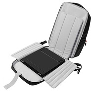 Sac à dos console personnalisé en polyester léger, résistant à l'eau et durable pour PS5 – Grande capacité, étui de voyage avec fermeture éclair pour console Sony