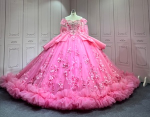 Mumuleo Rosa Kleid für Quinceañera Mode 2026 Sweet16 Mis Quince Xv Kleid Vestido De Gala Vestidos De 15 - Product Image 3