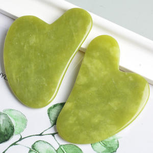 Herramientas Guasha Xiuyan de forma cuadrada y ondulada para bricolaje, piedra Gua Sha de Jade, nueva forma, tablero Gua Sha, <span class=keywords><strong>Faceroller</strong></span> - Product Image 3