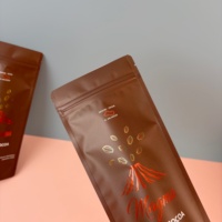 Fabricant d'emballages professionnels, sachets de qualité alimentaire pour poudre de cacao, sacs d'emballage en plastique, sachets à fond plat, sacs pour poudre de cacao
