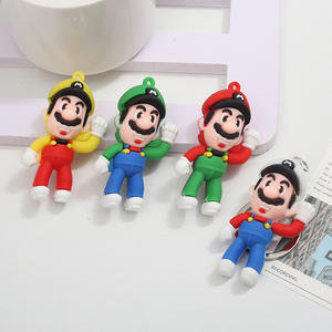 <span class=keywords><strong>Mali</strong></span> mignon Silicone porte-clés <span class=keywords><strong>Mali</strong></span> jeu entourant 3D stéréoscopique pendentif porte-clés - Product Image 6