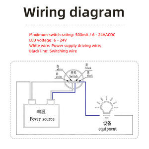 Interruttore Piezoelettrico Impermeabile IP68 con Superficie Concava Non Illuminata Normalmente Aperto in Acciaio Inox Momentaneo a Pulsante 16mm - Product Image 5