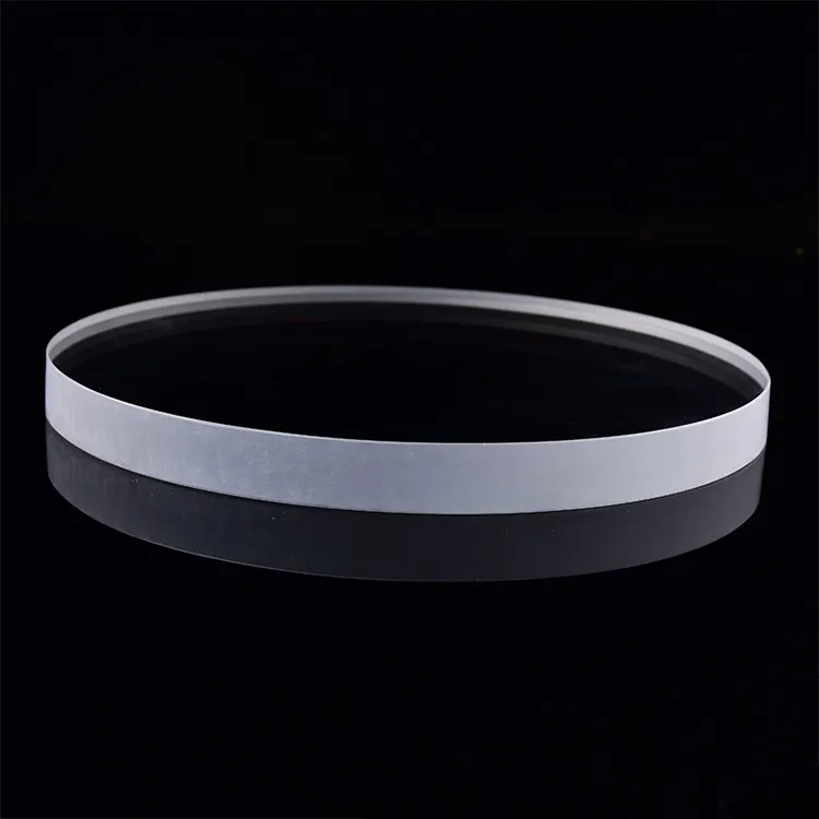 Custom JGS1 JGS2 JGS3 High Temperature Clear Optical Round Fused Silica Transparent Uv Quartz Glass Sheet Window Plate