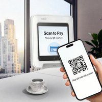 Terminal de paiement sans contact MDB NFC Pay SDK, Android 13, paiement par simple pression, pour intérieur, sans surveillance, avec 4G WIFI BT 2MP Z80-UPT