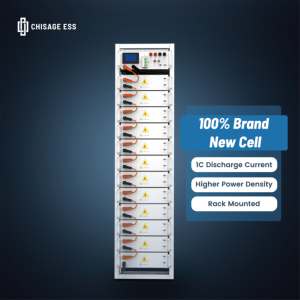 Rak terpasang penyimpanan energi Lithium 100ah 600v tegangan tinggi baterai Lifepo4 baterai surya Ion Lithium untuk C & I - Product Image 1