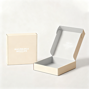Caja de Envío Corrugada de Alta Calidad con Logotipo Personalizado, Material Premium para Empacar Ropa y Zapatos - Product Image 2