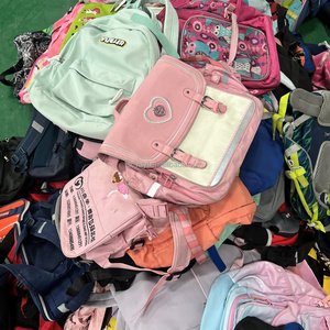 A9 Used School Bags Bales <strong>Second</strong> Hand School Bags for Children Used Kids Backpack for School 50KG for Sale <strong>Factory</strong> <strong>Branded</strong> - Product Image 5