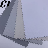 Vente en gros directe usine – Tissu occultant intégré moderne 100 % occultant, jacquard uni horizontal, pour stores romains, en fibre de verre, imperméable
