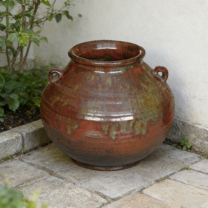 <strong>Extra</strong> <strong>Large</strong> Tall Ceramic Vases,Retro <strong>Lantern</strong> Design <strong>Floor</strong> Vase for Home Decor - Product Image 2