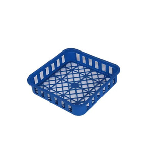Food Grade <b>Plastic</b> Mushroom Production Line Basket Reusable <b>Container</b> For Spawning Incubation Fruiting - Product Image 1