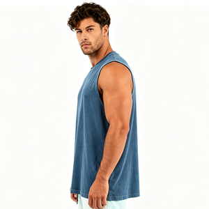 เสื้อกล้ามออกกำลังกายแห้งเร็วสำหรับผู้ชาย - Product Image 4