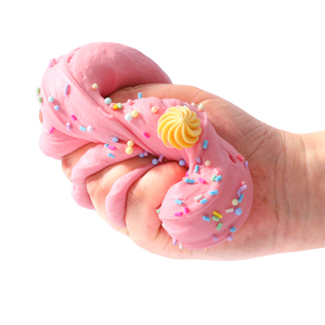 2024 unisex cupcake loạt DIY Slime với hương thơm Puff Slime trong hộp hiển thị cho vui - Product Image 6