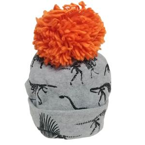 Gorro de lana con estampado de lámina de dinosaurio más vendido, doble capa, manchado de cebra para niños, mitones para niños - Product Image 4