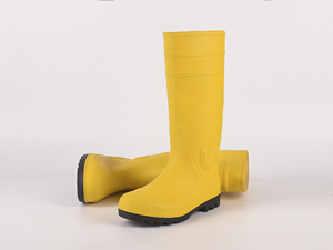 รองเท้า PVC <span class=keywords><strong>Galoshes</strong></span> สีเหลืองราคาถูก,รองเท้าสวนน้ำเยลลี่รองเท้าบูทยางกันฝนรองเท้าหมากฝรั่งกันน้ำ - Product Image 6