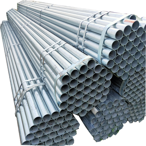 Tuyau en <span class=keywords><strong>acier</strong></span> rond galvanisé à chaud, <span class=keywords><strong>tube</strong></span> GI pour la construction, serres, échafaudages, ASTM A53 BS1387 - Product Image 1