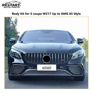 ชุดแต่ง ABS Body Kit สำหรับ <span class=keywords><strong>Mercedes</strong></span> Benz <span class=keywords><strong>S</strong></span> <span class=keywords><strong>coupe</strong></span> W217 รุ่นอัพเกรดถึง <span class=keywords><strong>AMG</strong></span> <span class=keywords><strong>65</strong></span> สไตล์ พร้อมกันชนหน้า-หลัง กระจังหน้า บังโคลน ฝากระโปรง และไฟ - Product Image 4