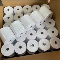 Rouleau de papier thermique de haute qualité 80x80mm pour imprimante de caisse enregistreuse POS