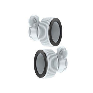Adaptateur de filtre de piscine gris personnalisé - Paire de raccords à serrage pour grands systèmes de filtration - Raccord de <span class=keywords><strong>tuyau</strong></span> en PVC - Product Image 5