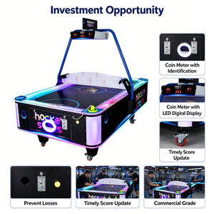 Tavolo <span class=keywords><strong>da</strong></span> Air Hockey Professionale con Pannello Segnapunti Digitale e Azione Rapida per Bar Sportivi e Lounge - Product Image 3