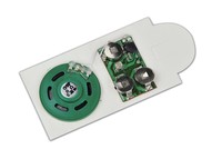 Vente directe d'usine-Module de son de carte PCB de musique enregistrable contrôlé par bouton-poussoir pour cartes de voeux électronique grand public