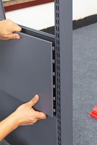 המחיר הטוב ביותר מוצרים מתלה כבד סופרמרקט פלדת מתכת מדף תצוגת כבד החובה סופרמרקט מדפי - Product Image 3