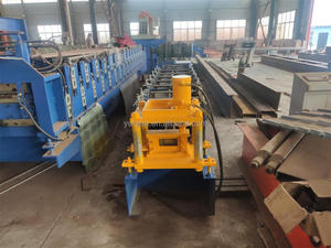 Máquina de laminado en frío de haz de acero galvanizado en forma de U CZ intercambiable completamente automática <span class=keywords><strong>C</strong></span> Purlin Lip Bending Machinery - Product Image 5
