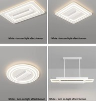 Ventilador de Techo Moderno de Hierro con LED, 6 Velocidades, Regulable, Sin Aspas, con Luz y Control Remoto para Decoración de Dormitorios de Hotel