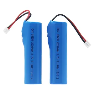 BIS KC CE Certification Approved Factory Direct Sales Rechargeable 18650 3.7V 2200mAh Lithium Ion Battery For Electric Bicycles/Scooters