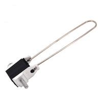 Câbles ADSS/OPGW à quatre conducteurs pour lignes aériennes basse tension SENTUO SL158, avec pince de tension en nylon et alliage d'aluminium, accessoires électriques