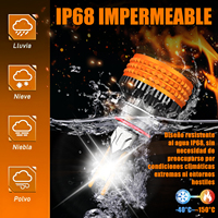Nouveaux phares de voiture LED ultra-lumineux 9005 9006 H4 H7 H11, projecteurs intégrés pour feux de croisement et de route, lumière puissante ultra-lumineuse