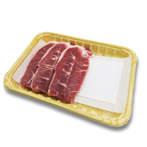 Wholesale Frozen Chicken Beef Meat <b>Plastic</b> <b>Tray</b> with Absorbent <b>Tray</b> Pad Soaker Pad Supermarket - Product Image 3