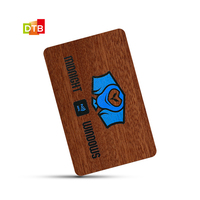 Usine moins cher écologique personnalisé RFID Sapele en bois carte Laser à puce hôtel 1K clé contrôle d'accès NFC paiement 213/215/216